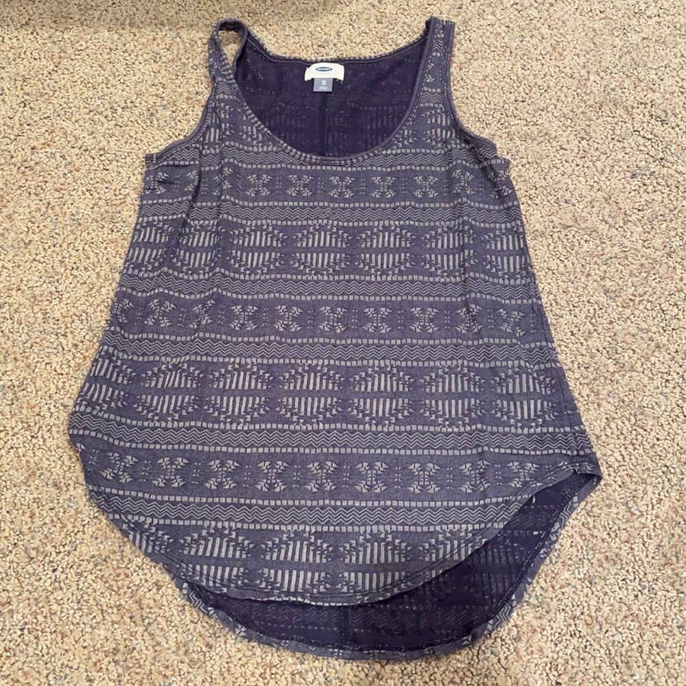 Blue only navy top
